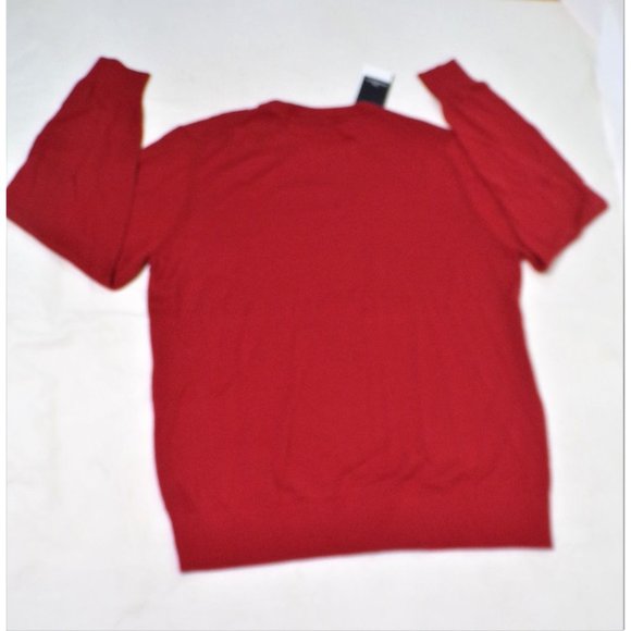 RODD & GUNN Hillend Wool Crew Neck Sweater Rust X-Large NEW - Picture 5 of 6